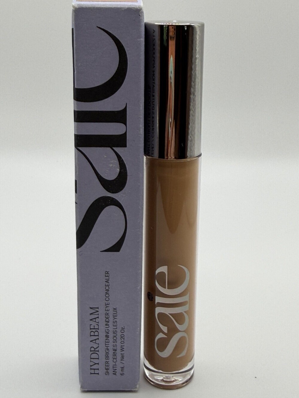 Saie Hydrabeam Concealer HB Five 6mL Sheer Brightening Under Eye NEW Box